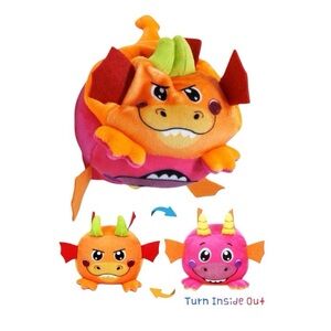 Spark Create Imagine Reversible Plush Dragon